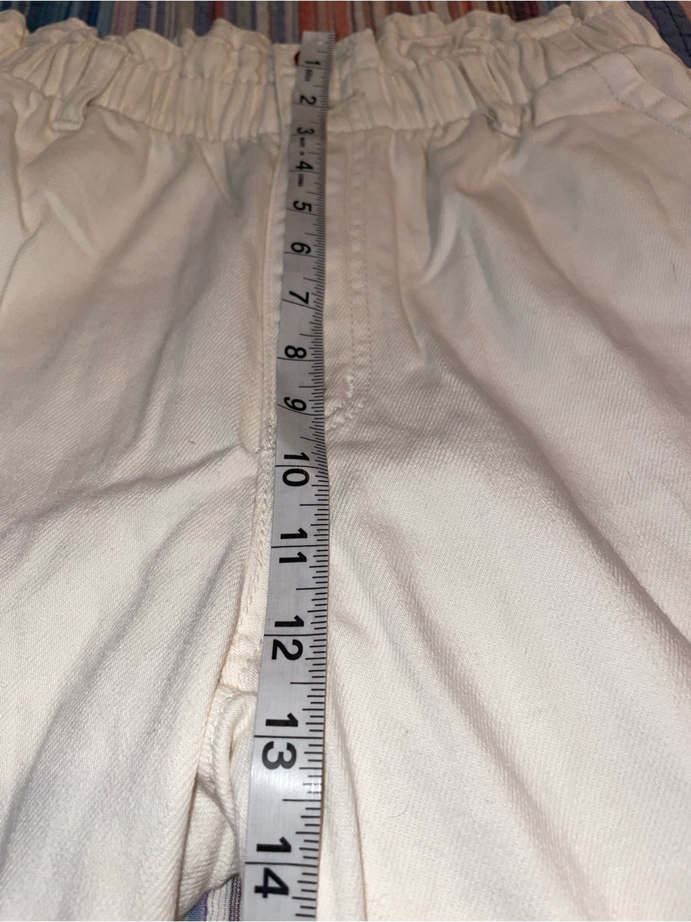 Universal Thread Cream Paperbag Waist Pants - Picture 7 of 8